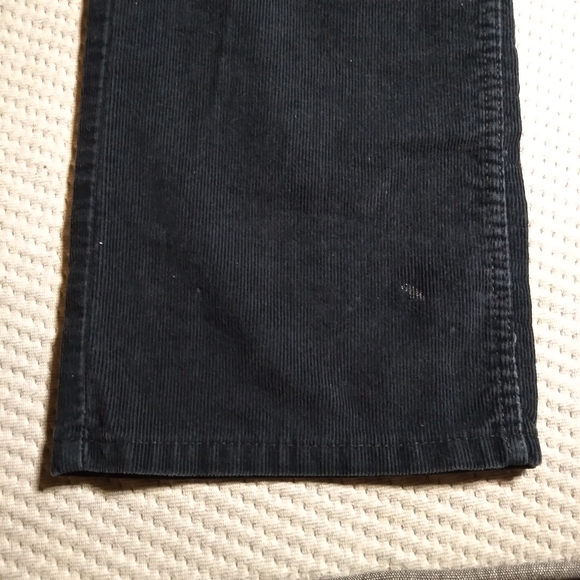 Rare* Corduroy Levi's Sz 38 Dark Blue - Picture 10 of 15